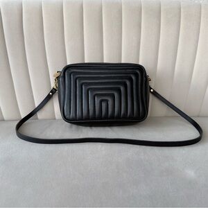 Rare Clare V Black Marisol in Black Channel Quilted Italian Nappa